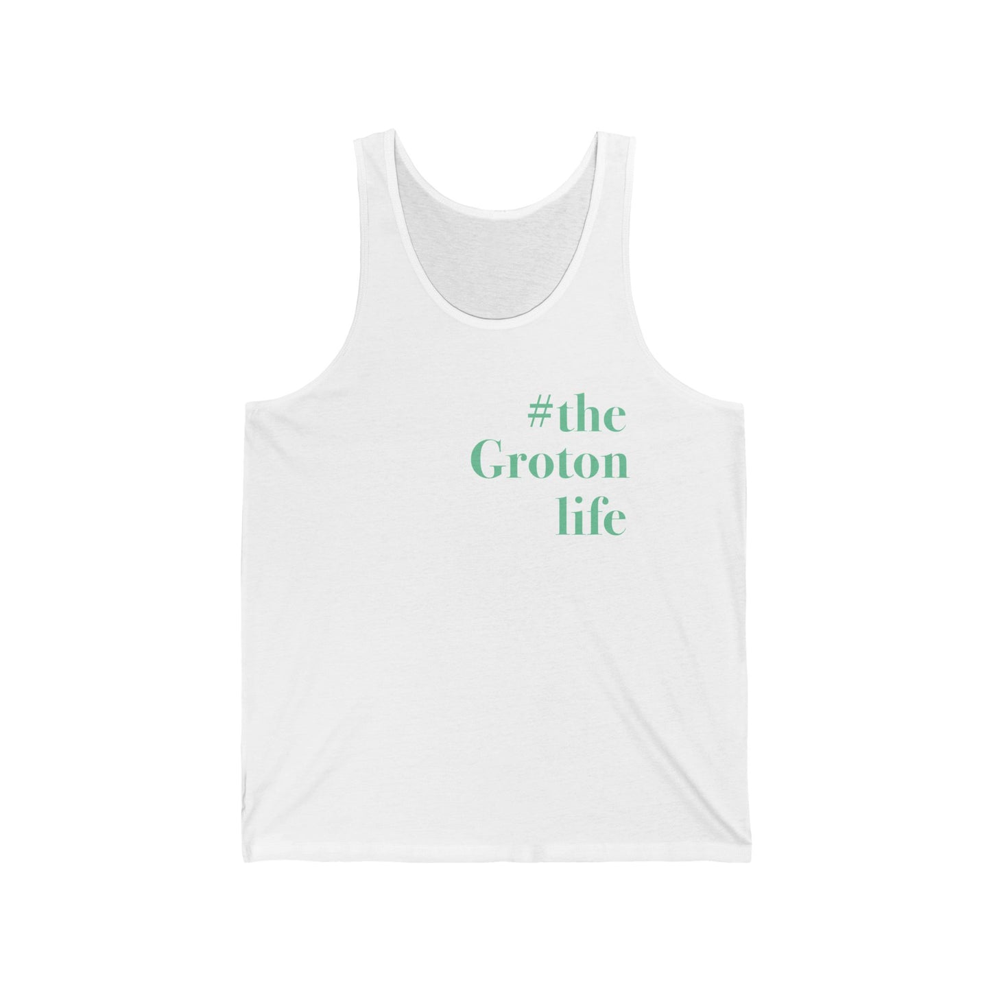 #thegrotonlife // groton connecticut unisex tank top shirt  / finding connecticut     