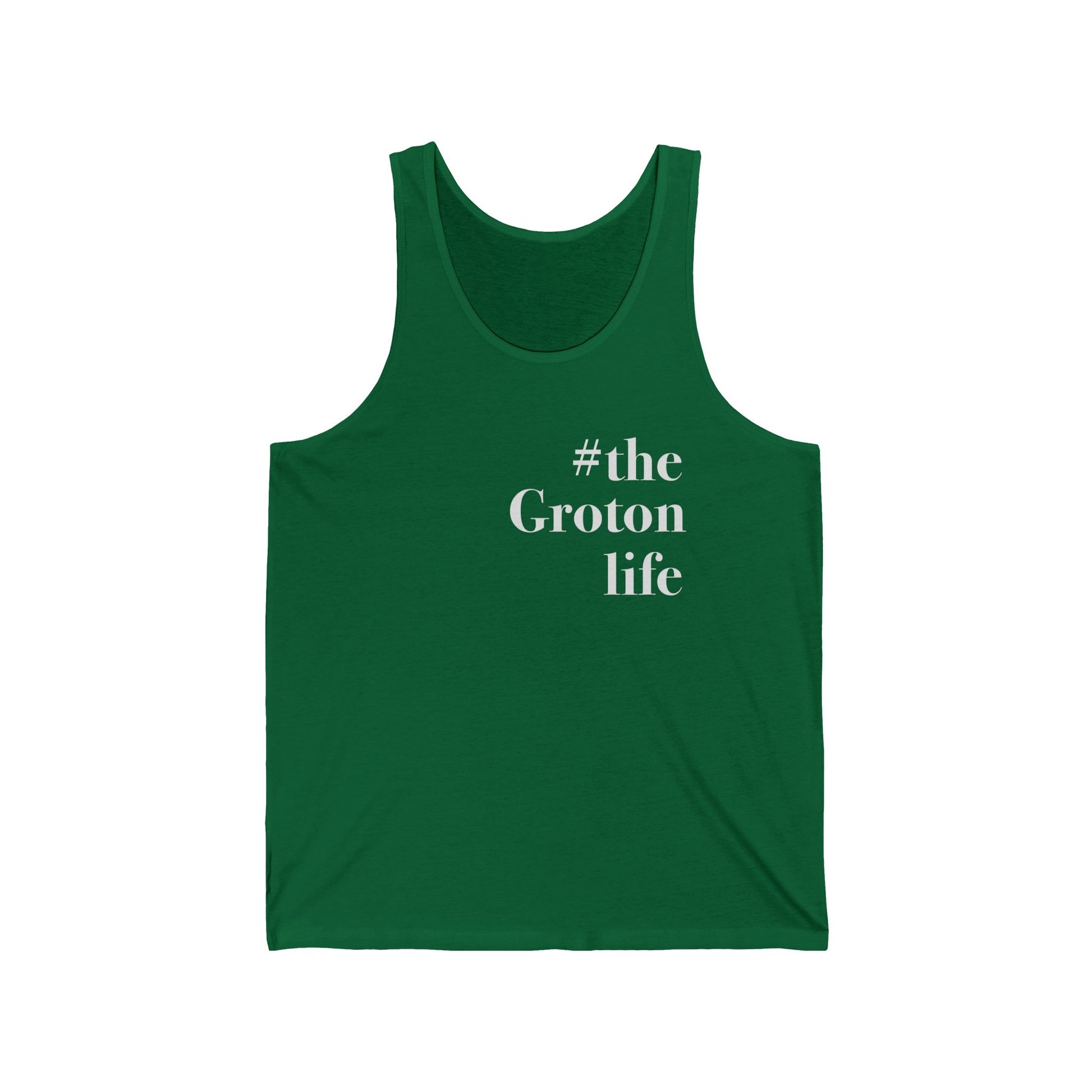 #thegrotonlife // groton ct unisex tank top shirt / finding connecticut  