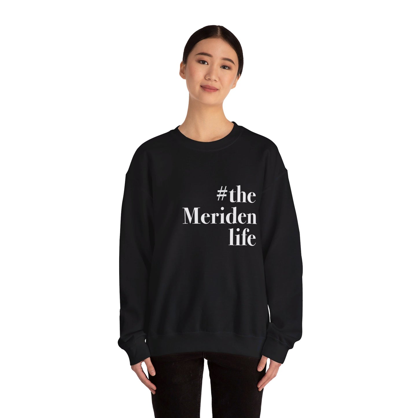 #themeridenlife // meriden connecticut unisex sweatshirt // finding connecticut 
