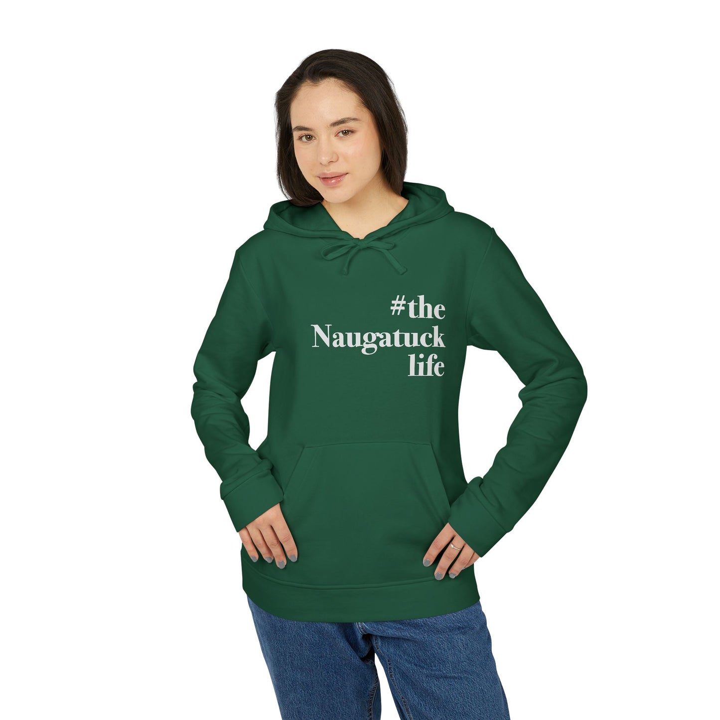 #thenaguatucklife // naugatuck ct unisex adidas hoodie sweatshirt // finding connecticut 