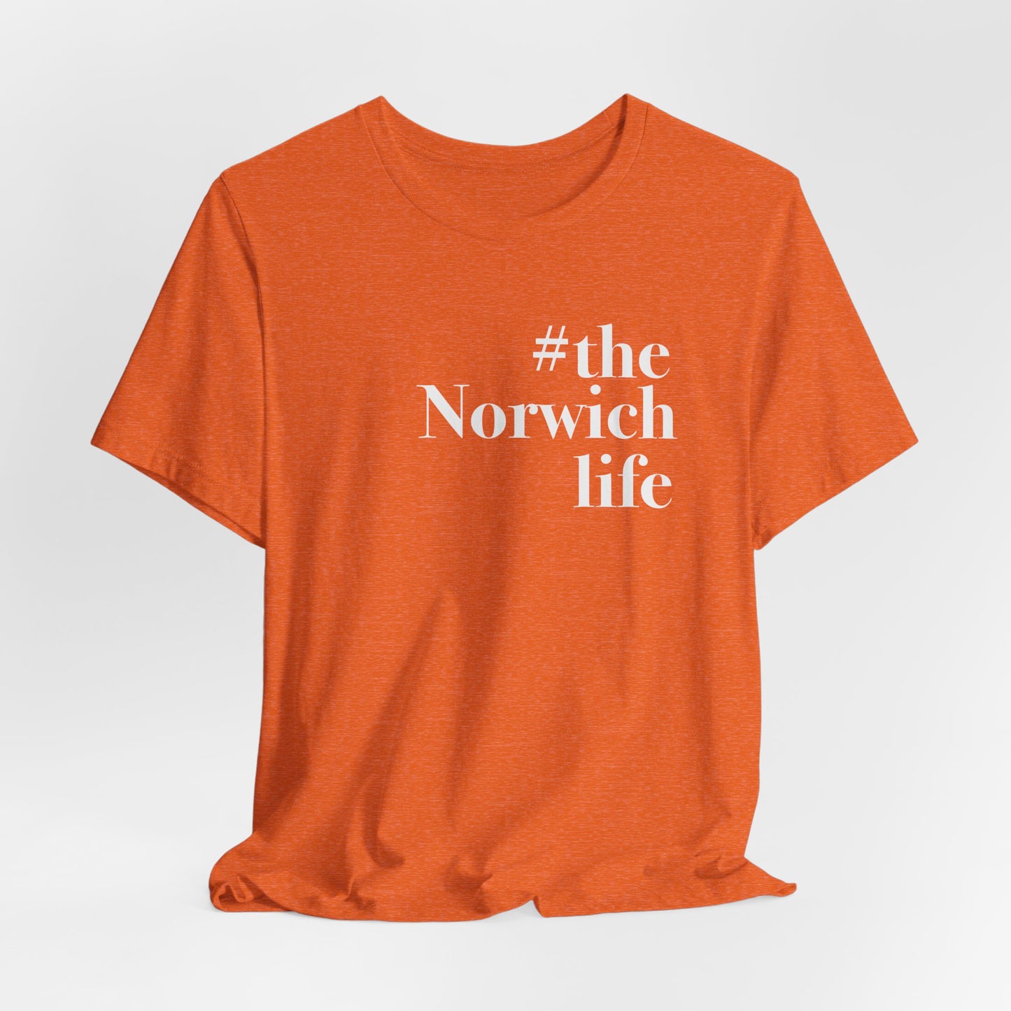 #thenorwichlife // norwich ct  unisex t shirt  // finding connecticut 