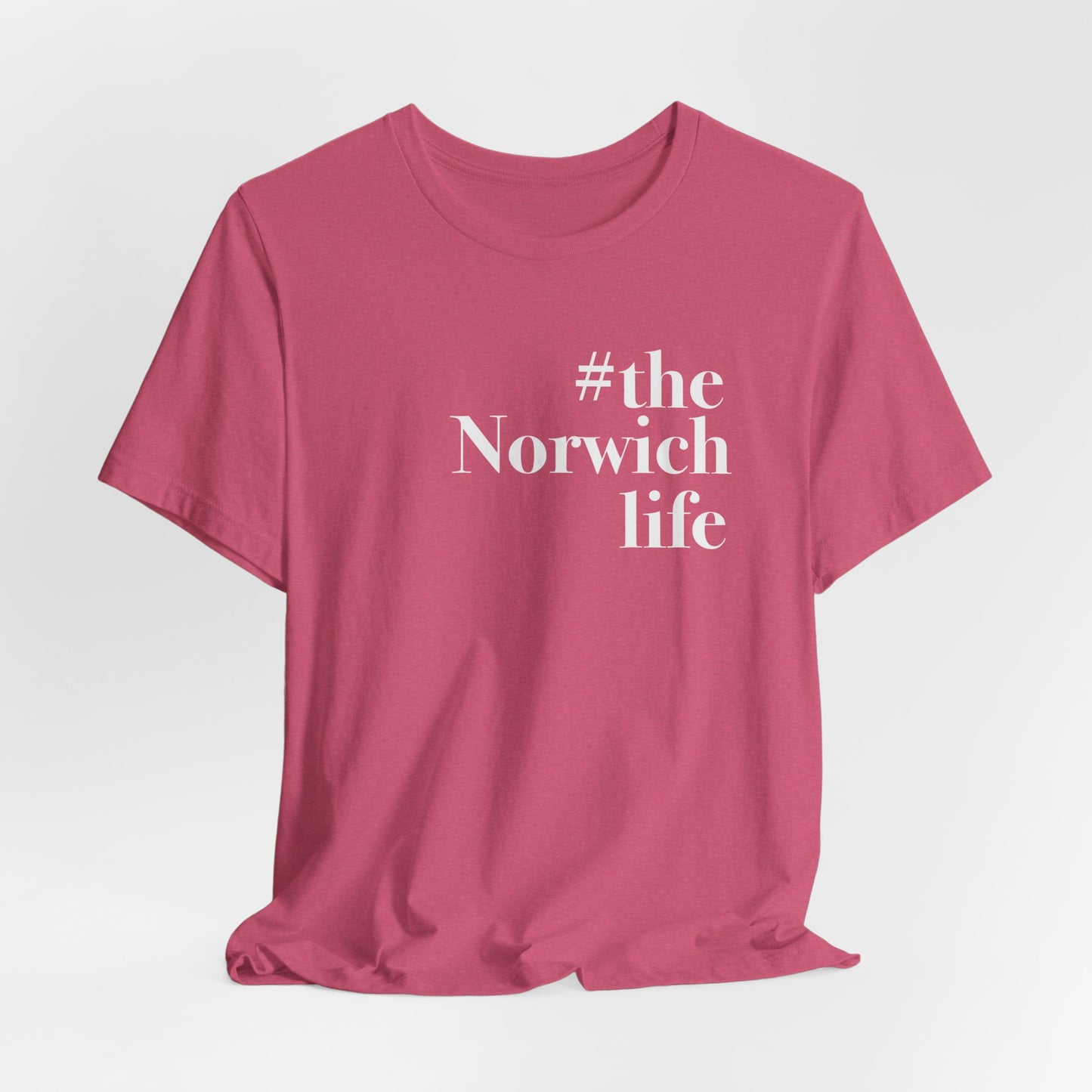 #thenorwichlife // norwich ct  unisex t shirt  // finding connecticut 