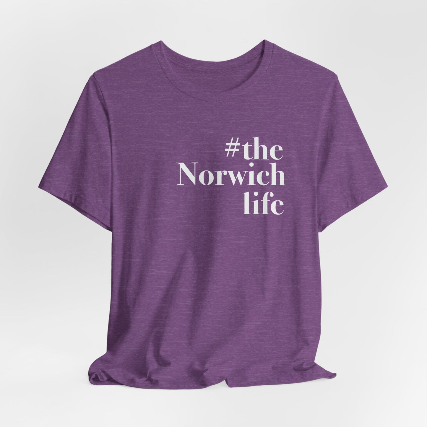 #thenorwichlife // norwich ct  unisex t shirt  // finding connecticut 