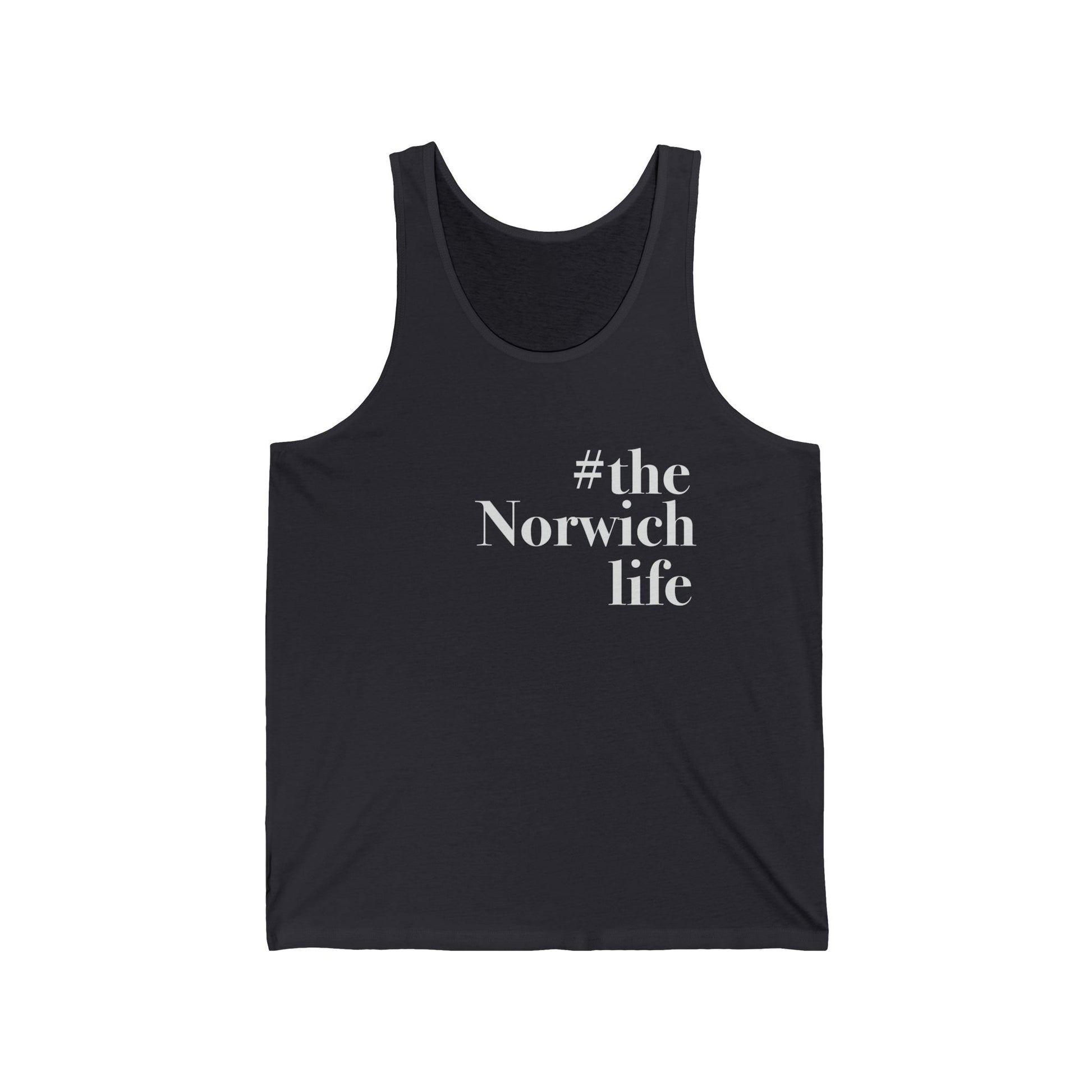 #thenorwichlife // norwich ct  unisex tank top shirt  // finding connecticut 