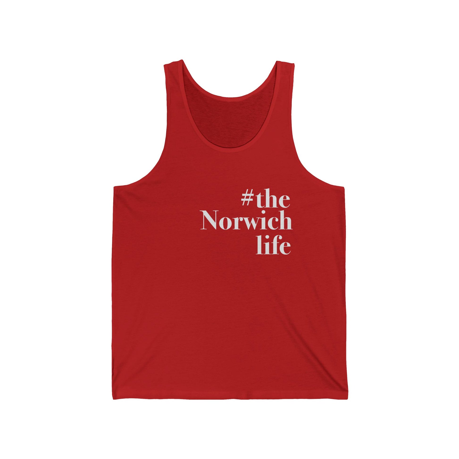 #thenorwichlife // norwich ct  unisex tank top shirt  // finding connecticut 