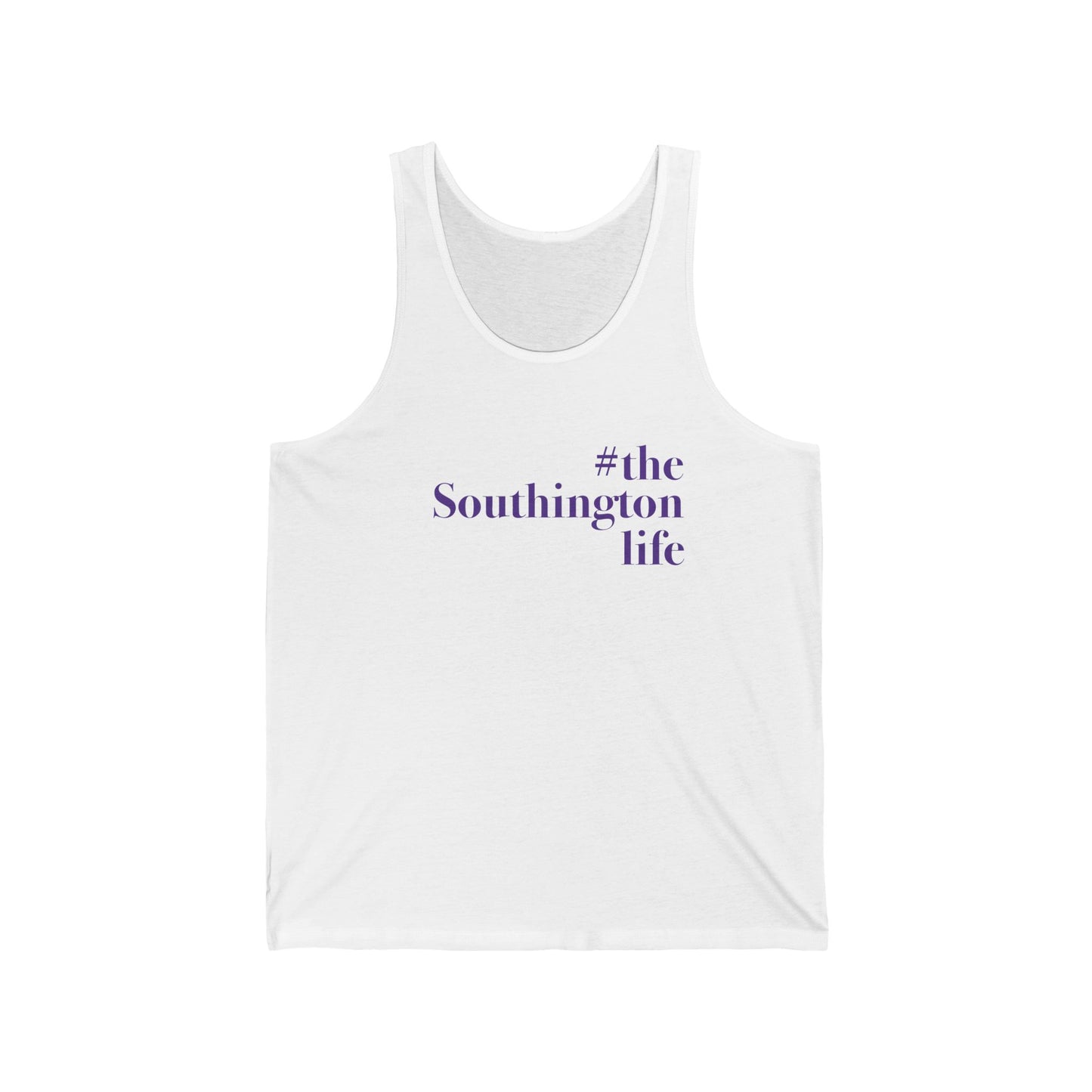 #thesouthingtonlife // southington connecticut unisex tank top shirt /// finding connecticut