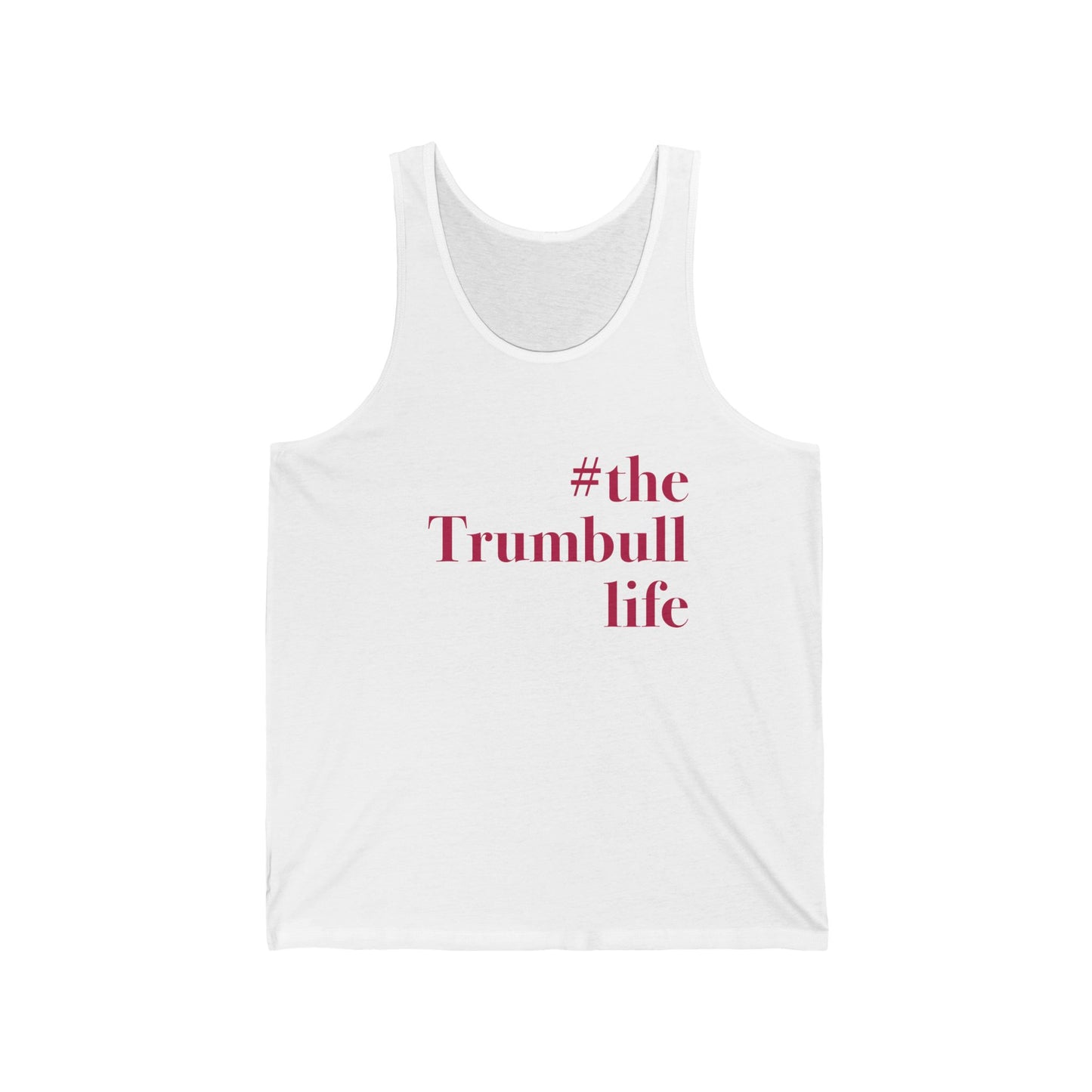 #thetrumbullife // Trumbull connecticut unisex tank tops // finding connecticut 
