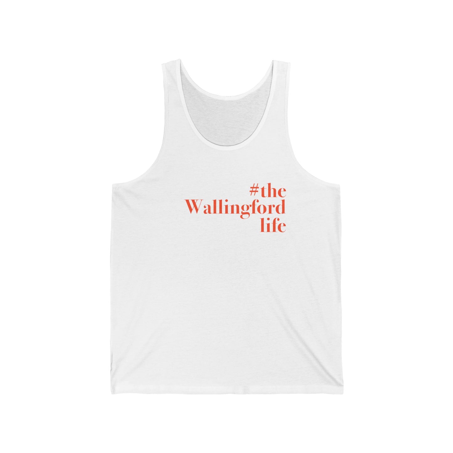 #thewallingfordlife // Wallingford Connecticut unisex  tank top shirt    // finding Connecticut   