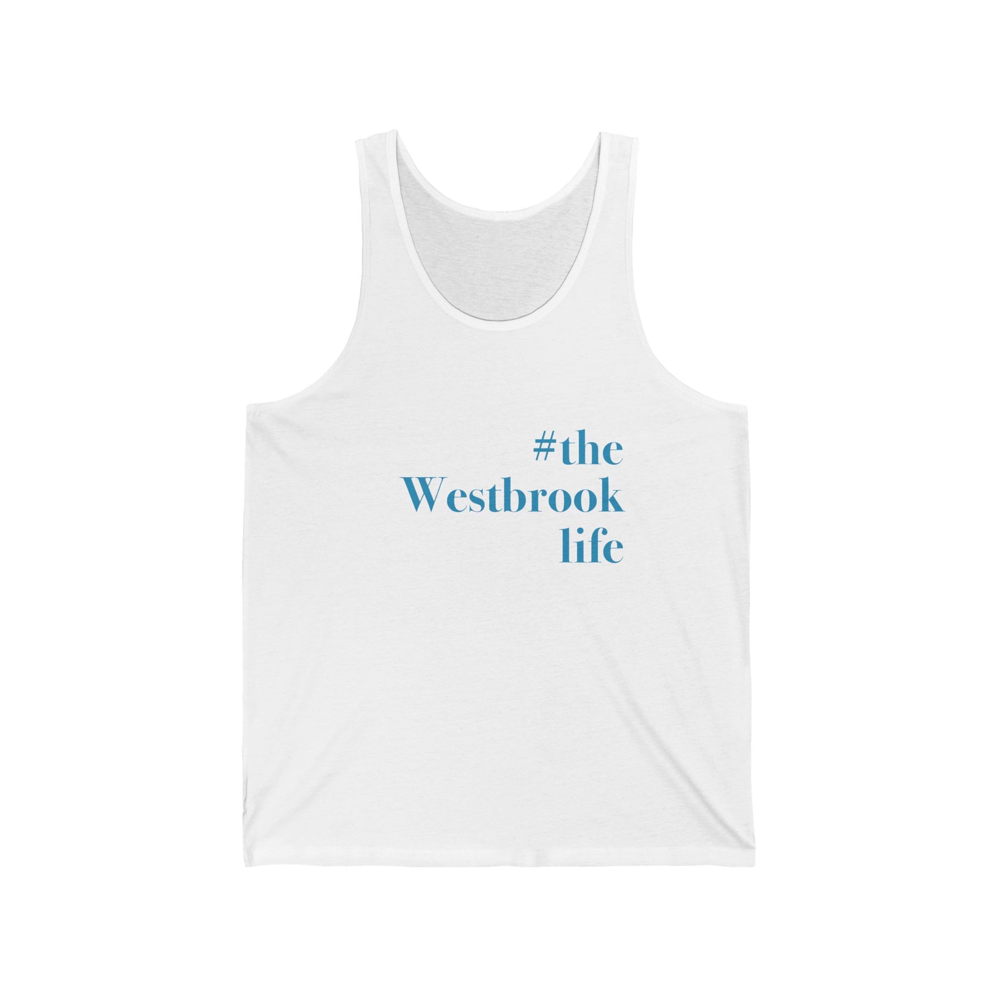 #thewestbrooklife // Westbrook connecticut unisex tank top shirt  // finding connecticut 
