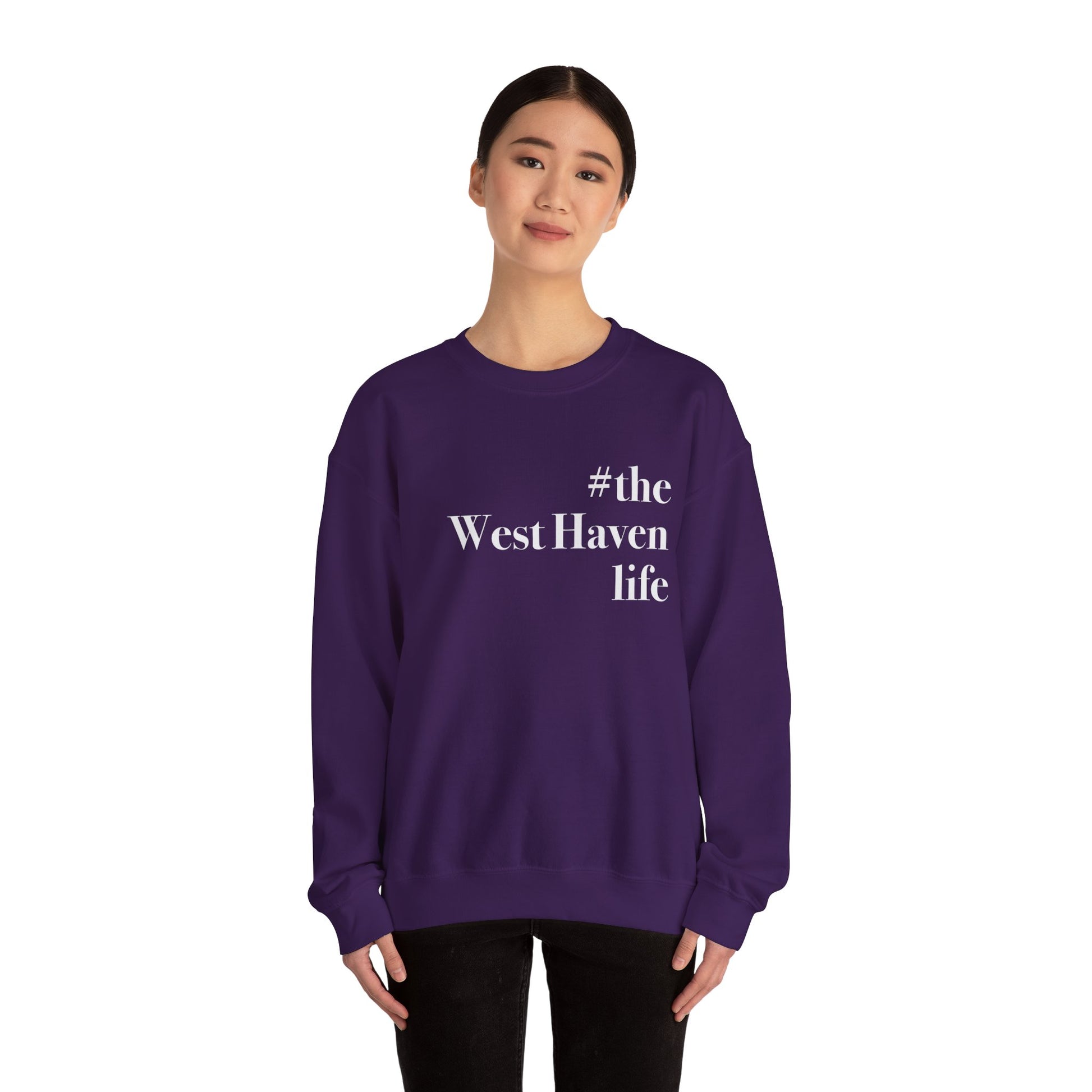 #thewesthavenlife // west haven ct unisex sweatshirt // finding connecticut 