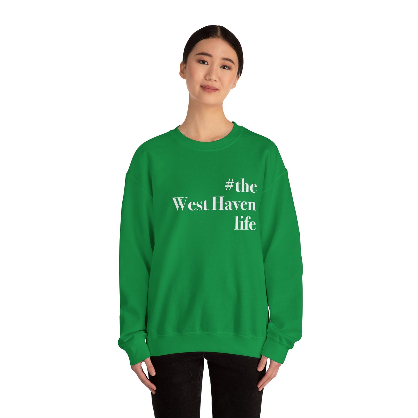 #thewesthavenlife // west haven ct unisex sweatshirt // finding connecticut 
