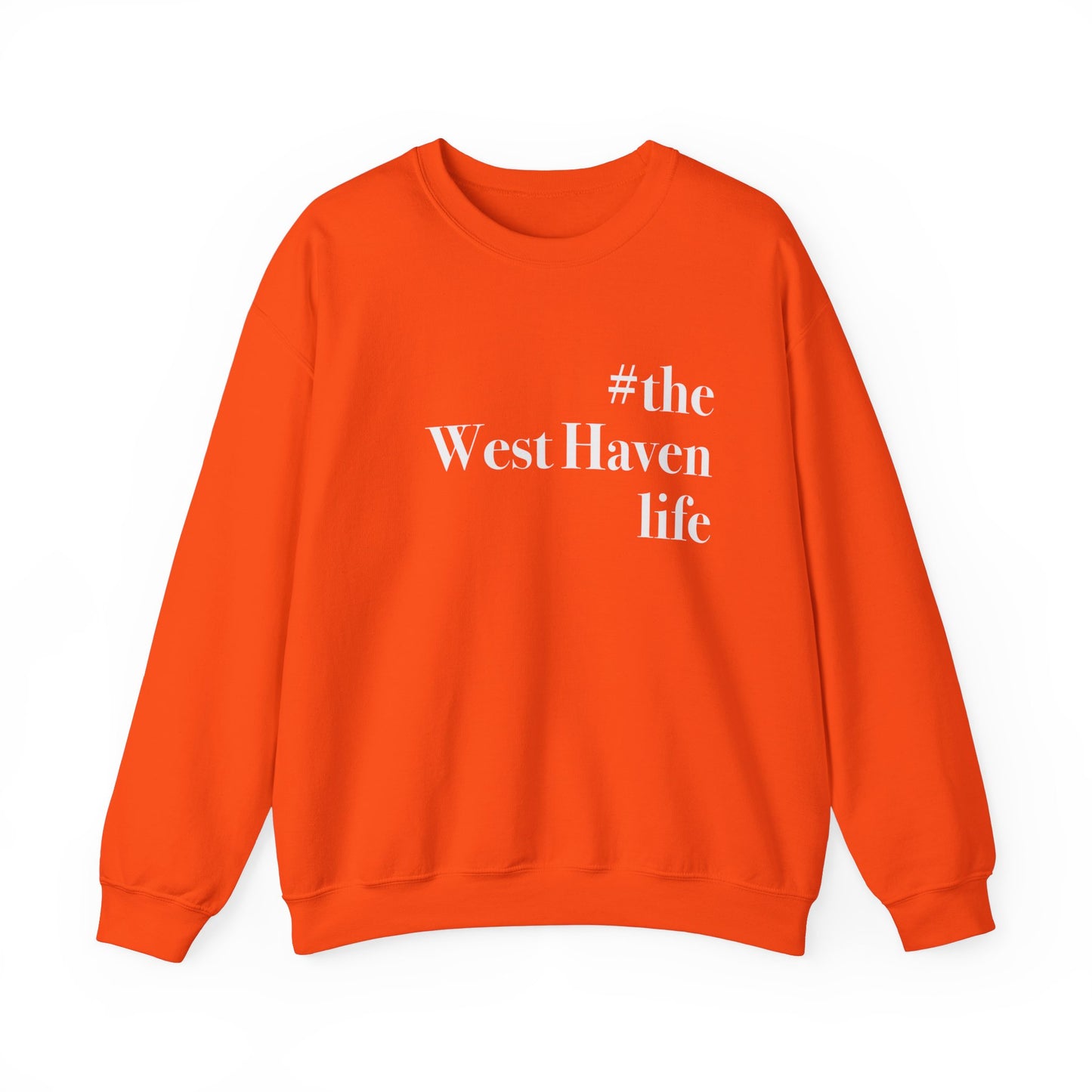 #thewesthavenlife // west haven ct unisex sweatshirt // finding connecticut 