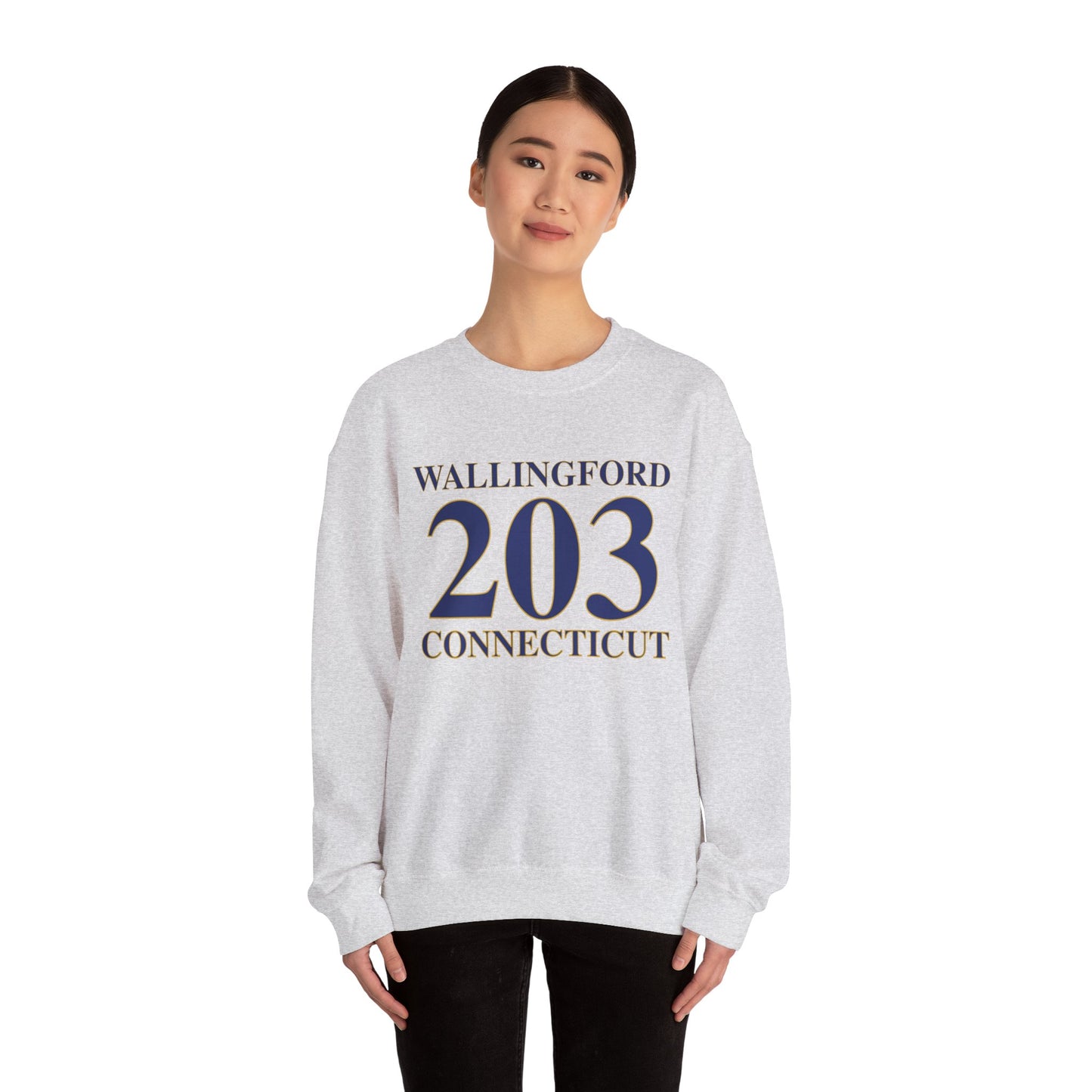 wallingford 203 Connecticut // Wallingford connecticut sweatshirt // finding connecticut 