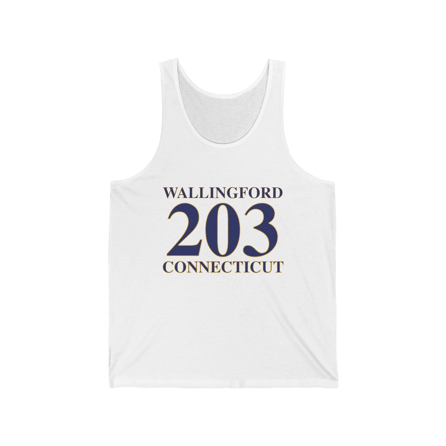 wallingford 203 Connecticut // Wallingford connecticut tank top shirt   // finding connecticut 