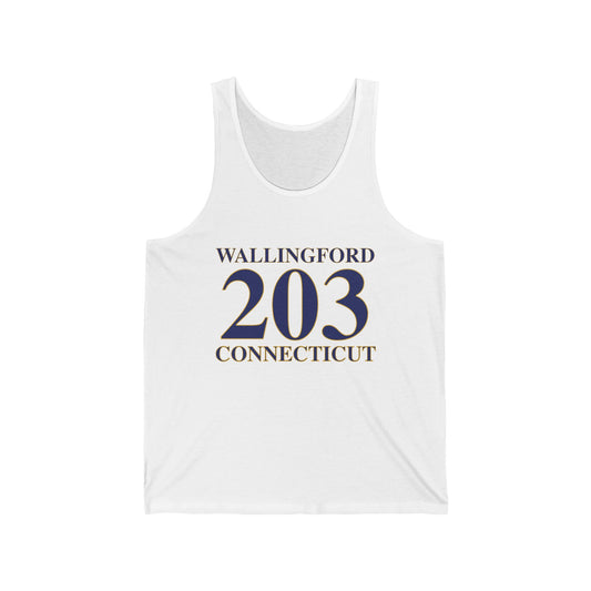 wallingford 203 Connecticut // Wallingford connecticut tank top shirt   // finding connecticut 