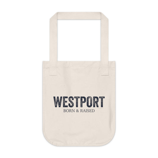westport born and rasied tote bag // westport connecticut gifts and merch // finding connecticut 