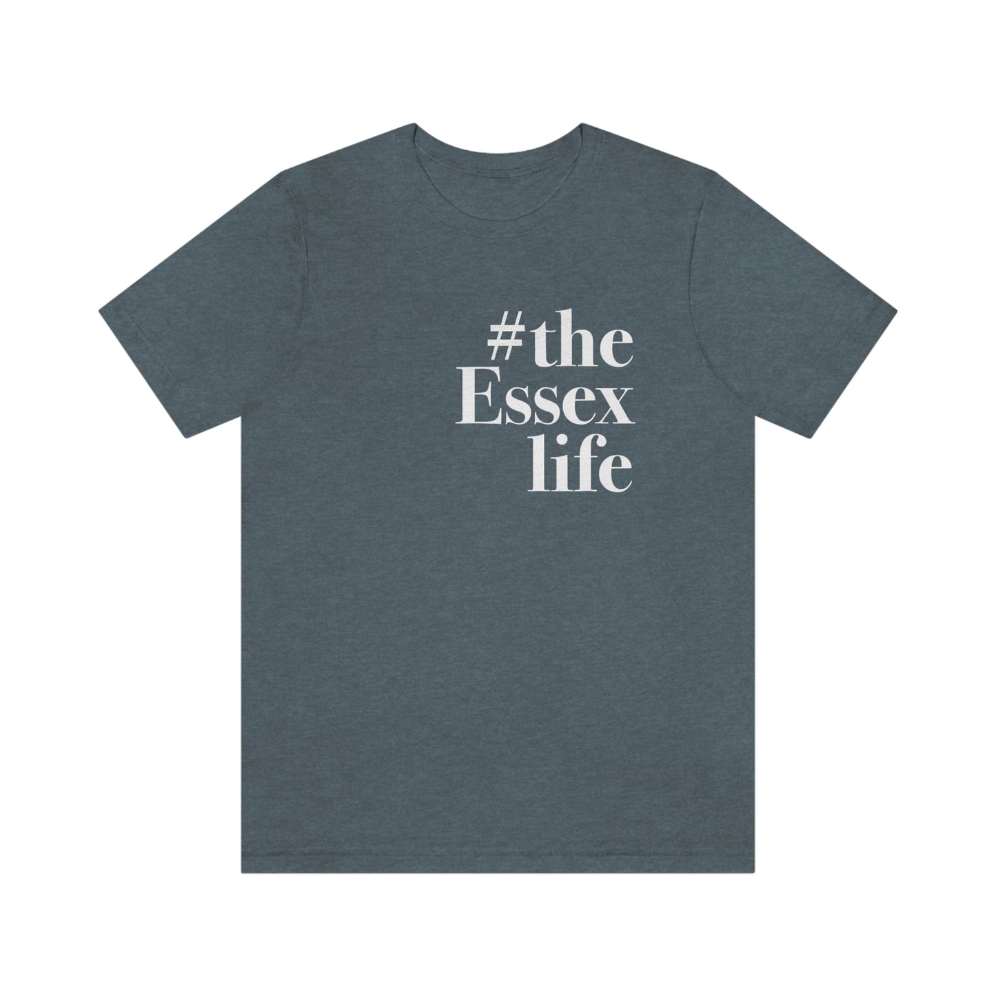 #theessexlife Unisex Jersey Short Sleeve Tee