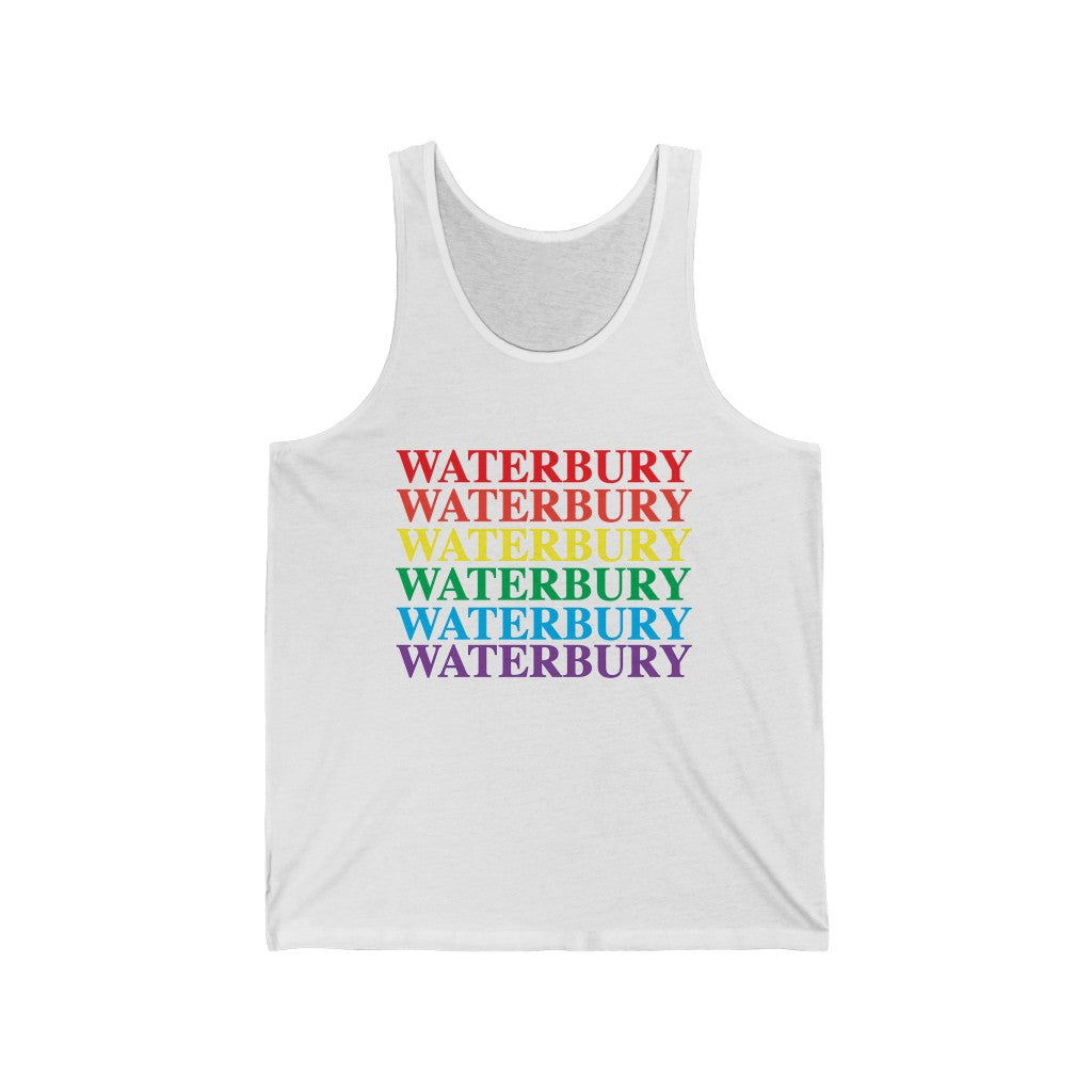 Waterbury Pride Unisex Jersey Tank