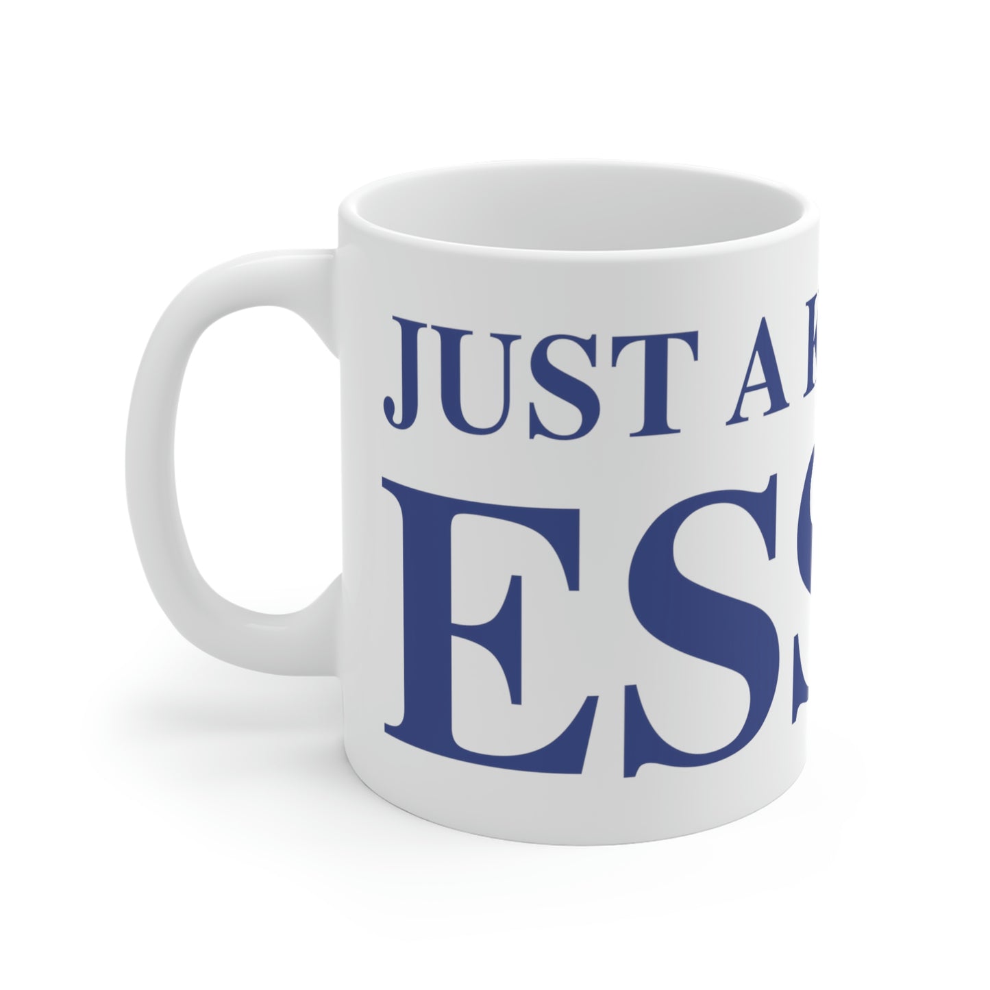 Just a kid from Essex White Ceramic Mug