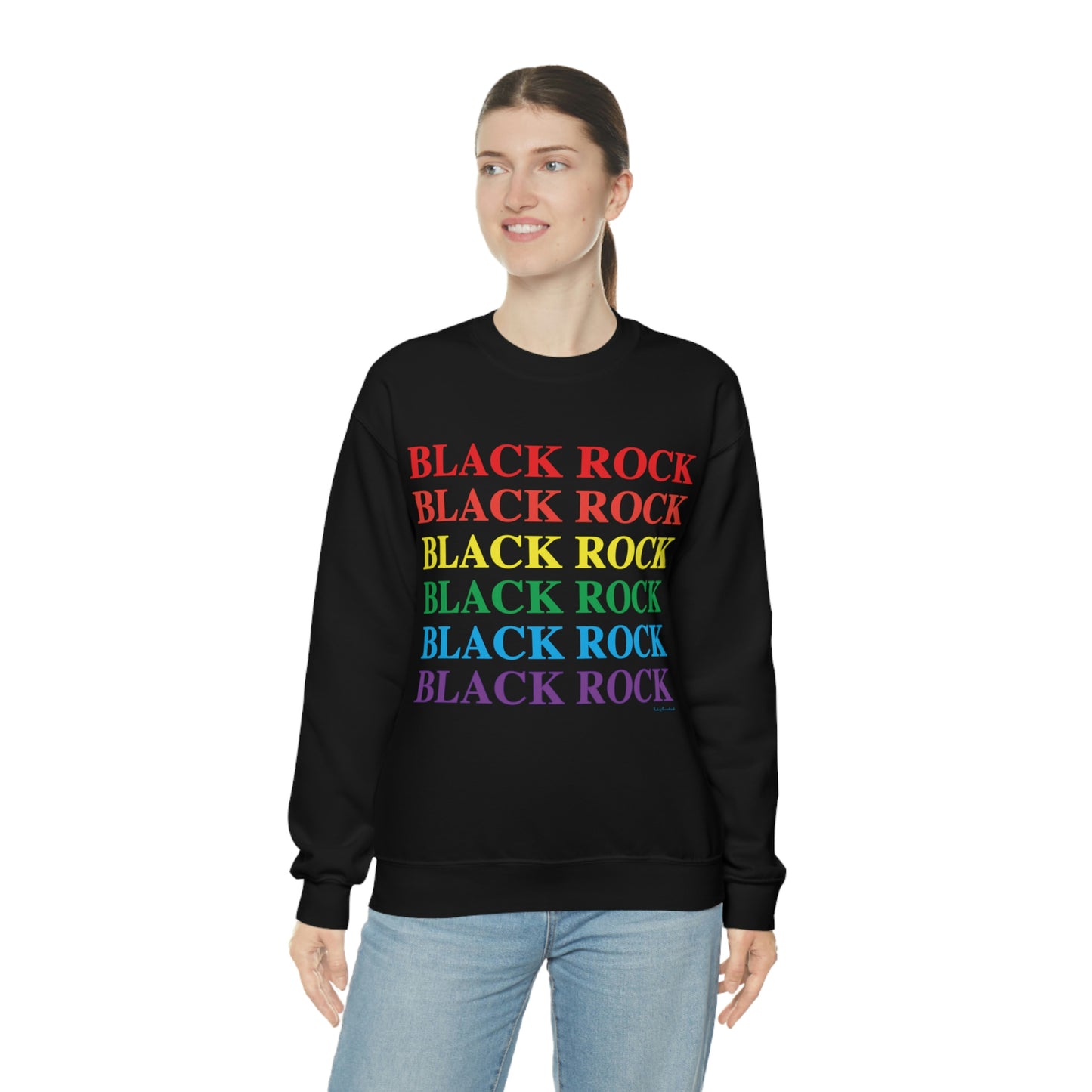 Black Rock Pride Unisex Heavy Blend™ Crewneck Sweatshirt