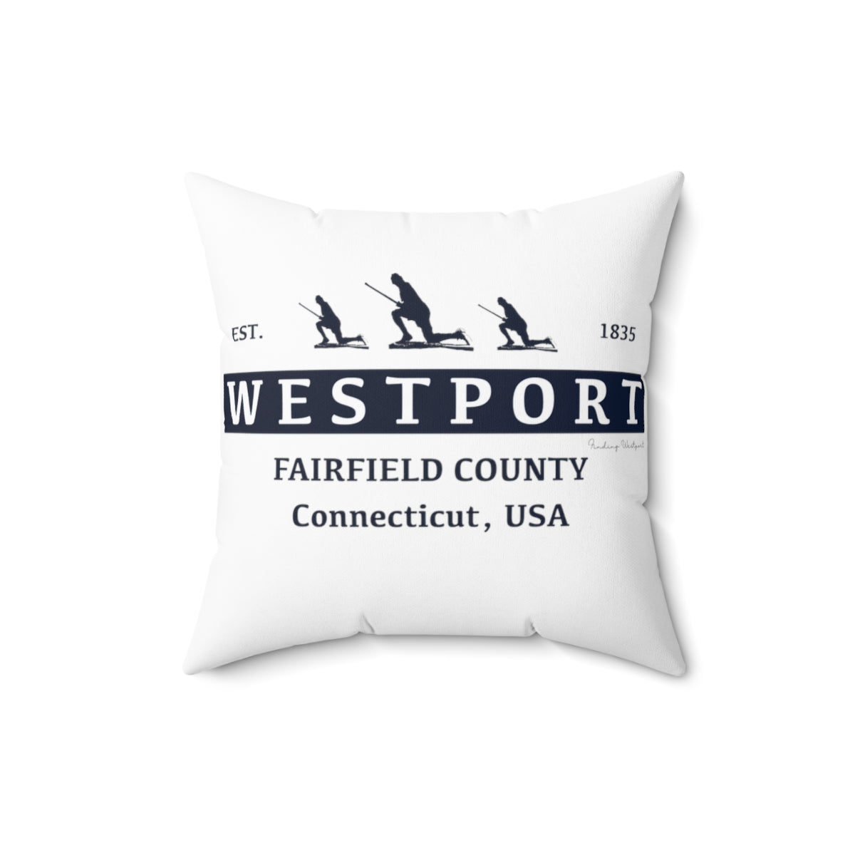 Westport Est. Spun Polyester Square Pillow