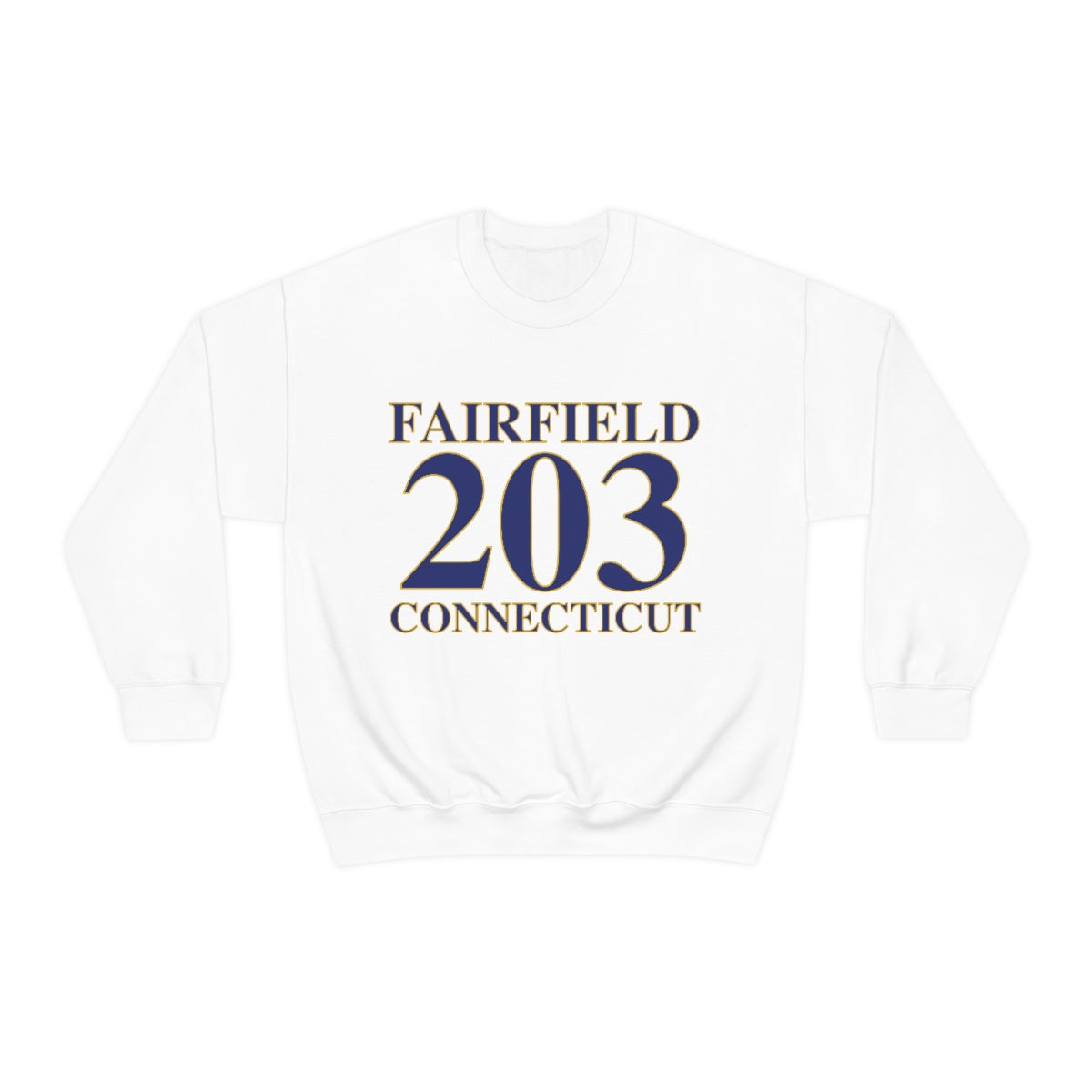 fairfield ct / connecticut womens sweatshirt 