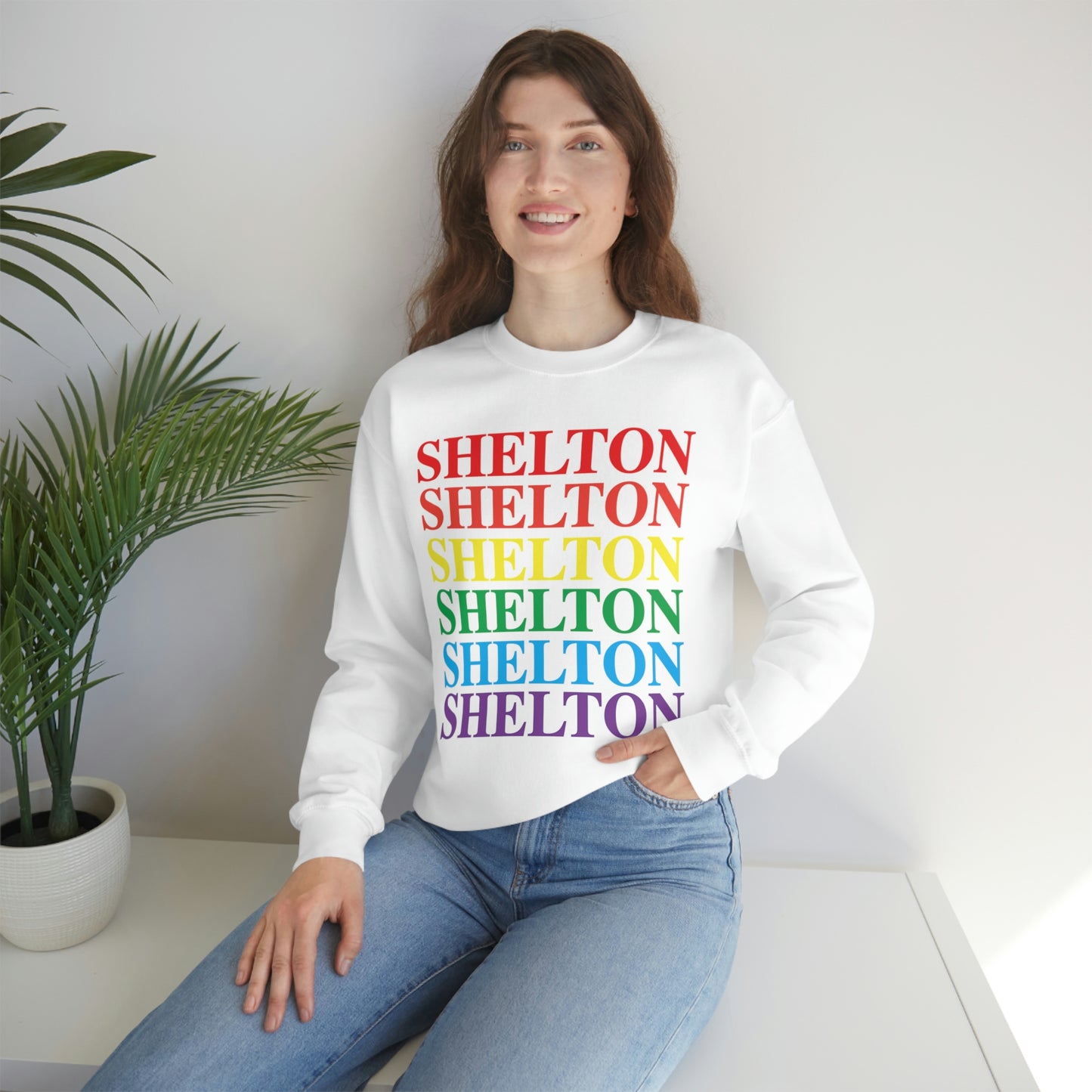 Shelton Pride Unisex Heavy Blend™ Crewneck Sweatshirt