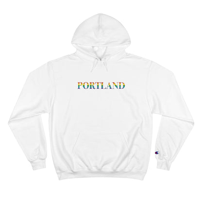 Portland Rainbow  Pride Champion Hoodie