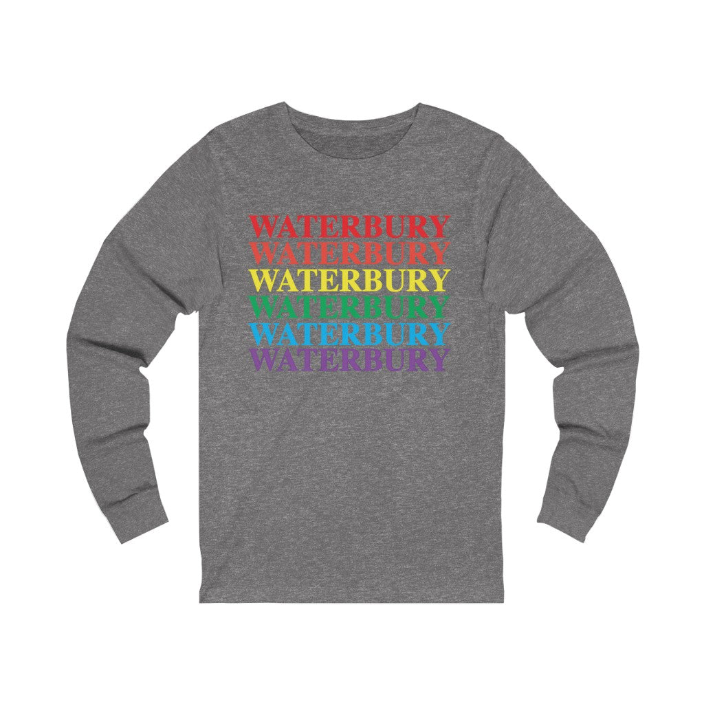 Waterbury Pride Unisex Jersey Long Sleeve Tee