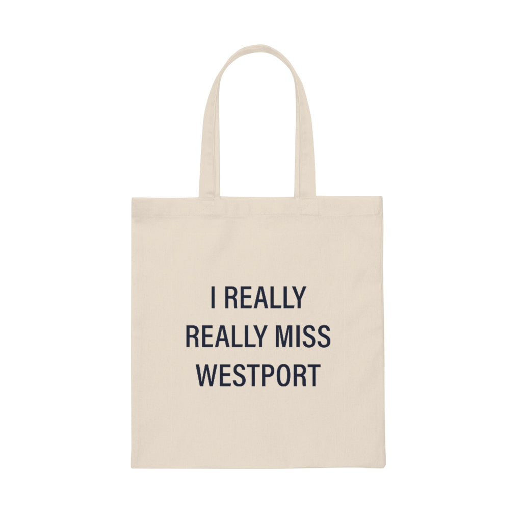 westport ct / connecticut tote bag