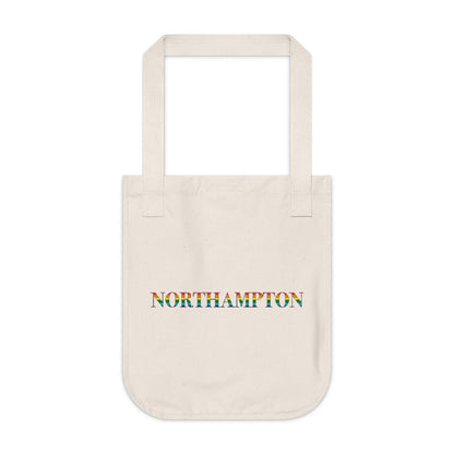 Northampton Rainbow Organic Canvas Tote Bag