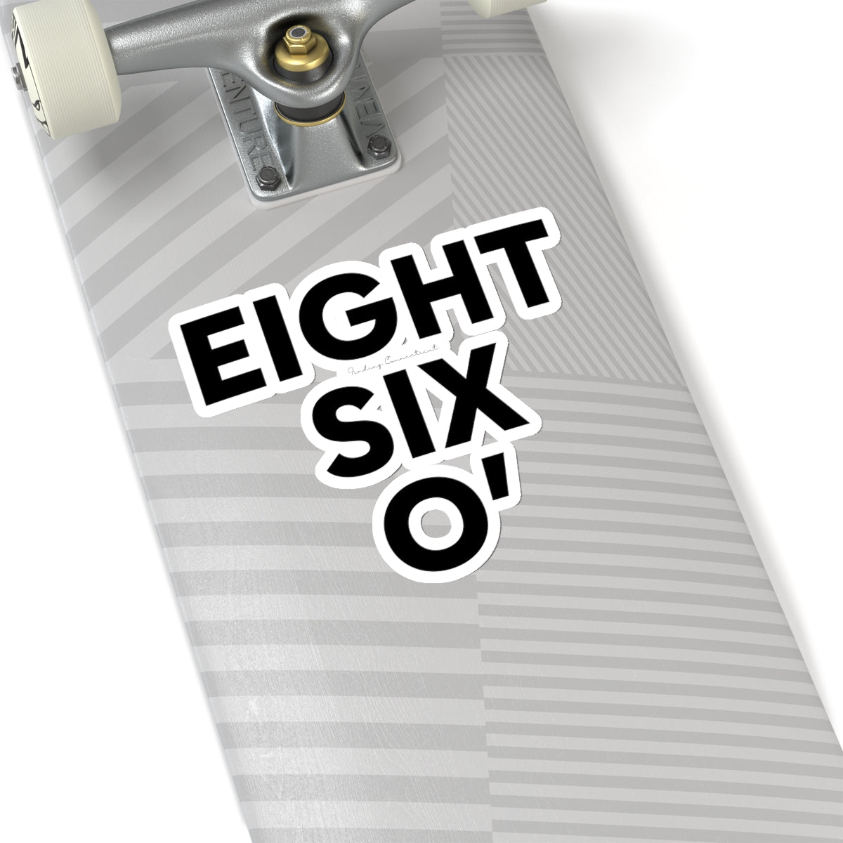 eight six oh sticker 