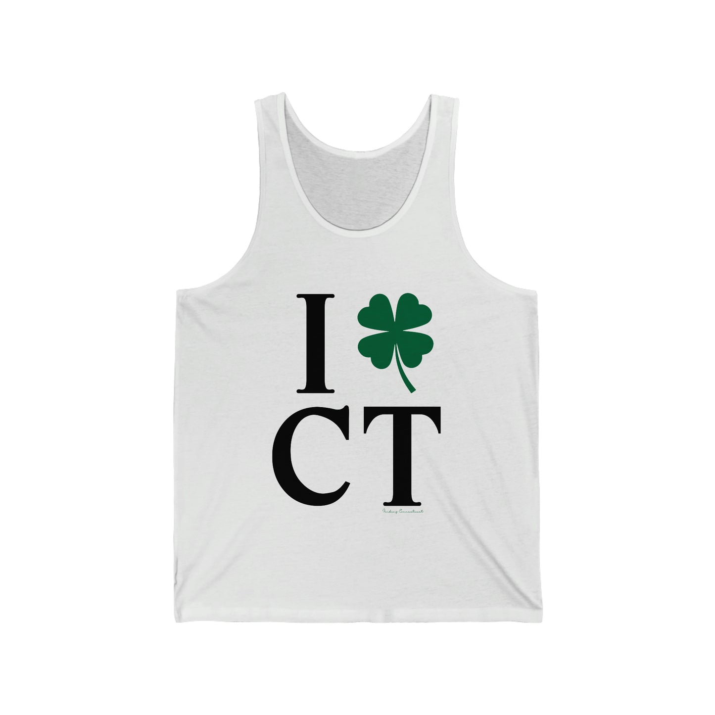 Connecticut st. patricks day shirt, i clover ct 