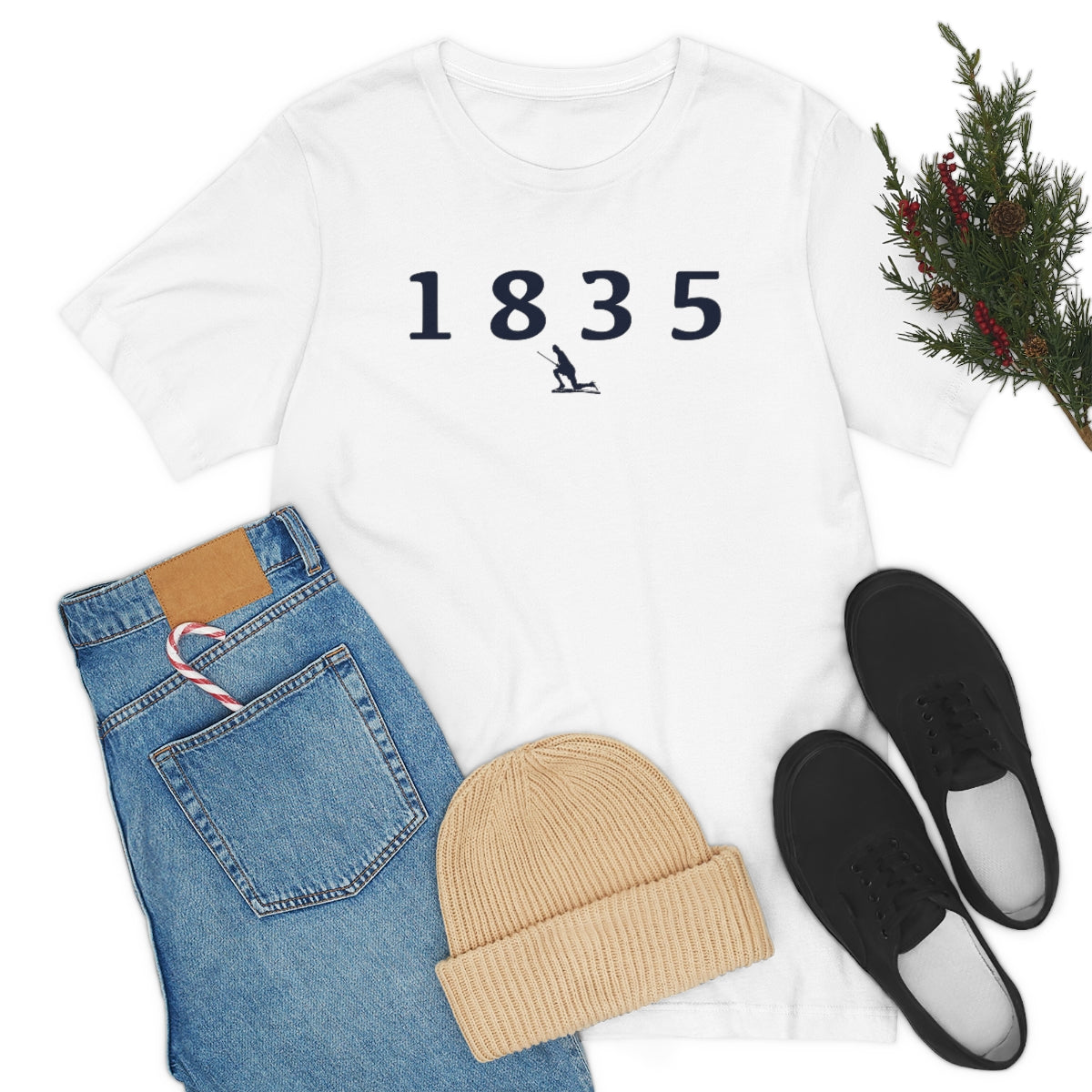 1835 Unisex Jersey Short Sleeve Tee