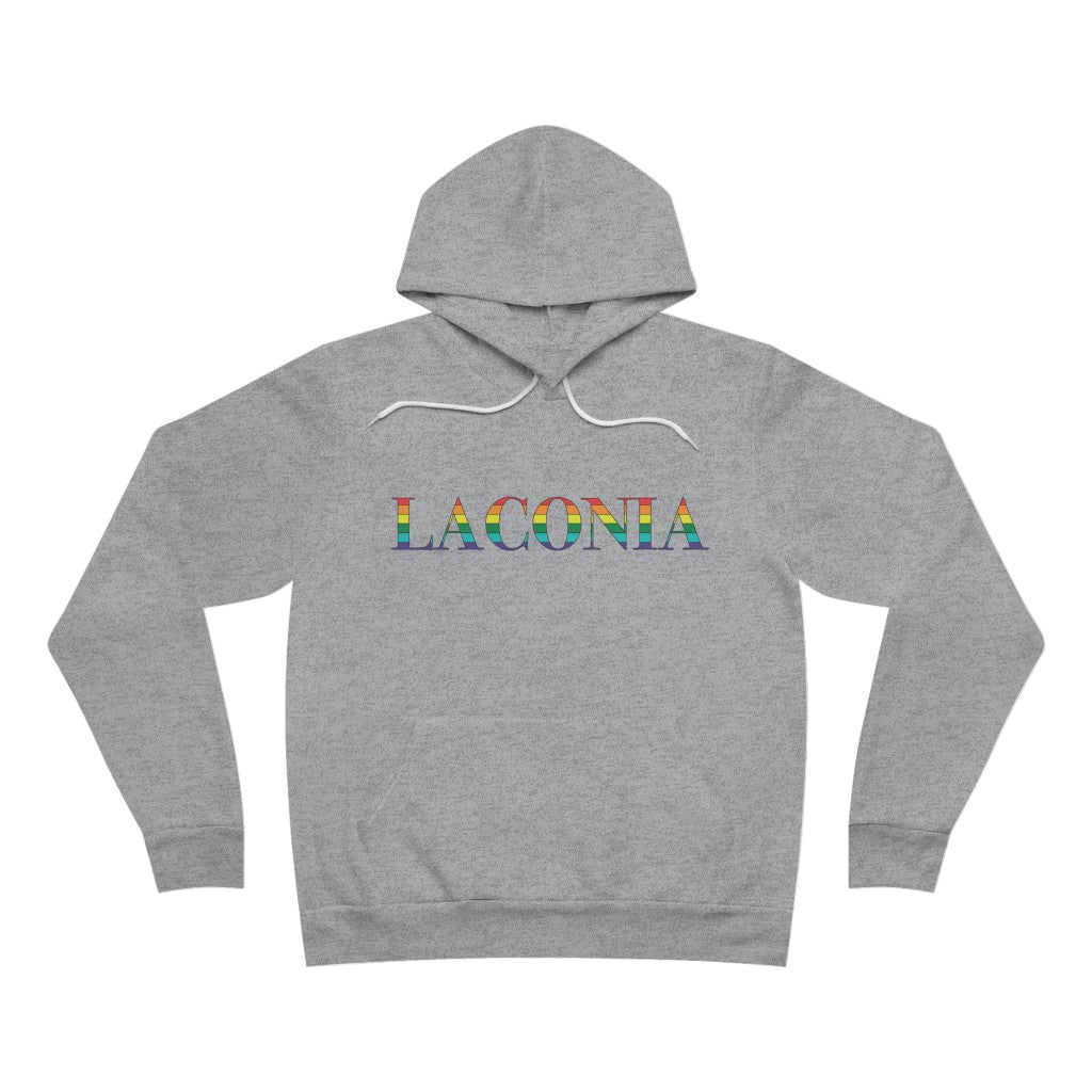 Laconia Rainbow Unisex Sponge Fleece Pullover Hoodie