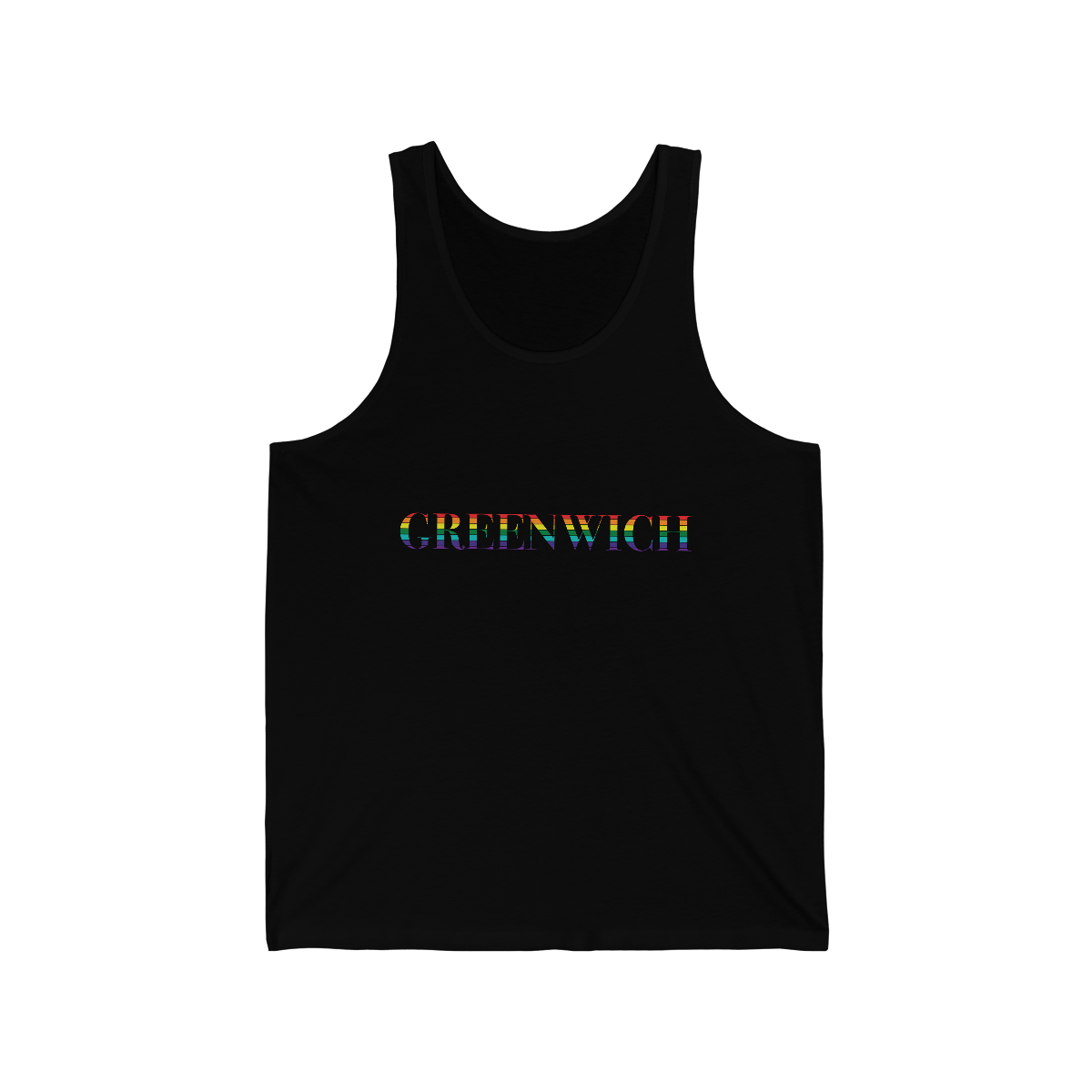 greenwich pride ct / connecticut unisex tank top 