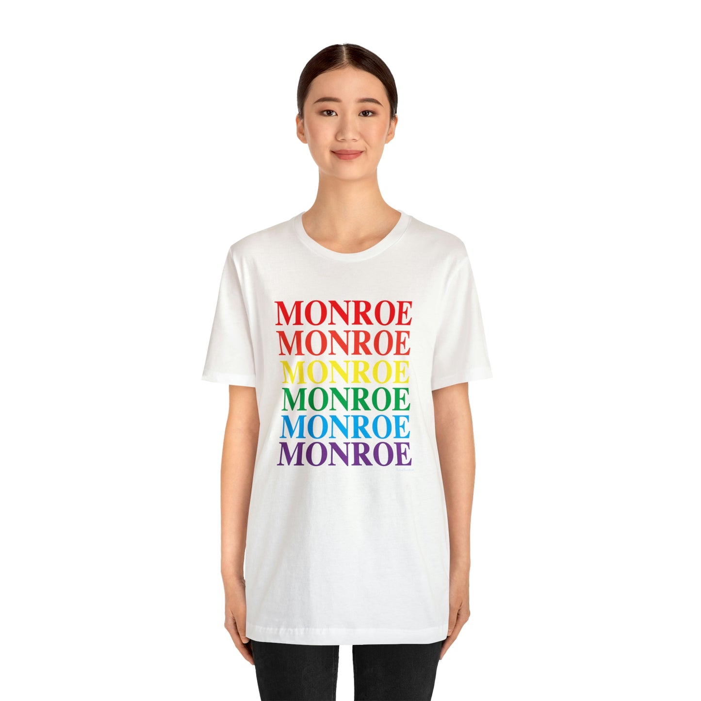 Monroe Pride Unisex Jersey Short Sleeve Tee