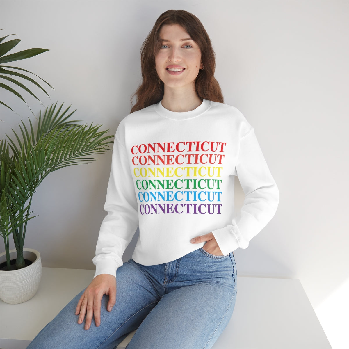 Connecticut Pride Unisex Heavy Blend™ Crewneck Sweatshirt