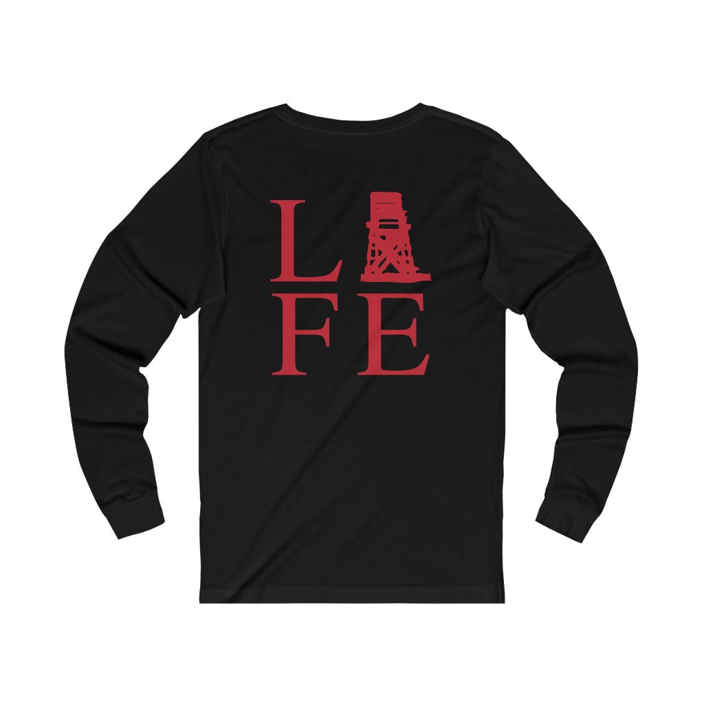 fairfield ct / connecticut long sleeve tee shirt 