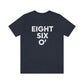 Eight Six O' Unisex Jersey Short Sleeve Tee