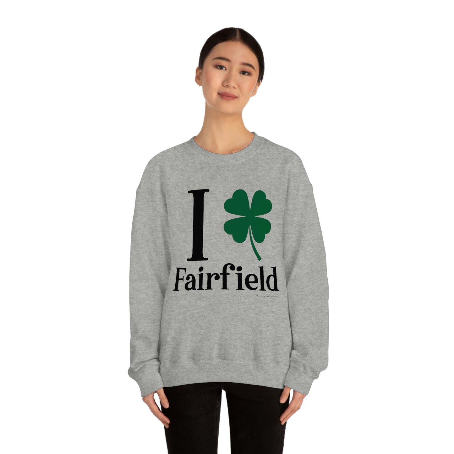 I Clover Fairfield Unisex Heavy Blend™ Crewneck Sweatshirt