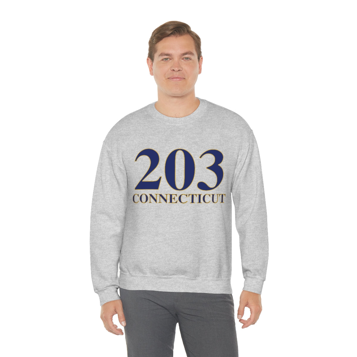 203 Connecticut Unisex Heavy Blend™ Crewneck Sweatshirt