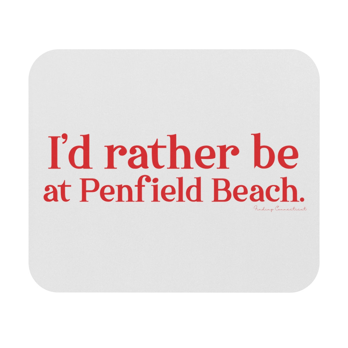 penfield beach fairfield ct / connecticut mouse pad