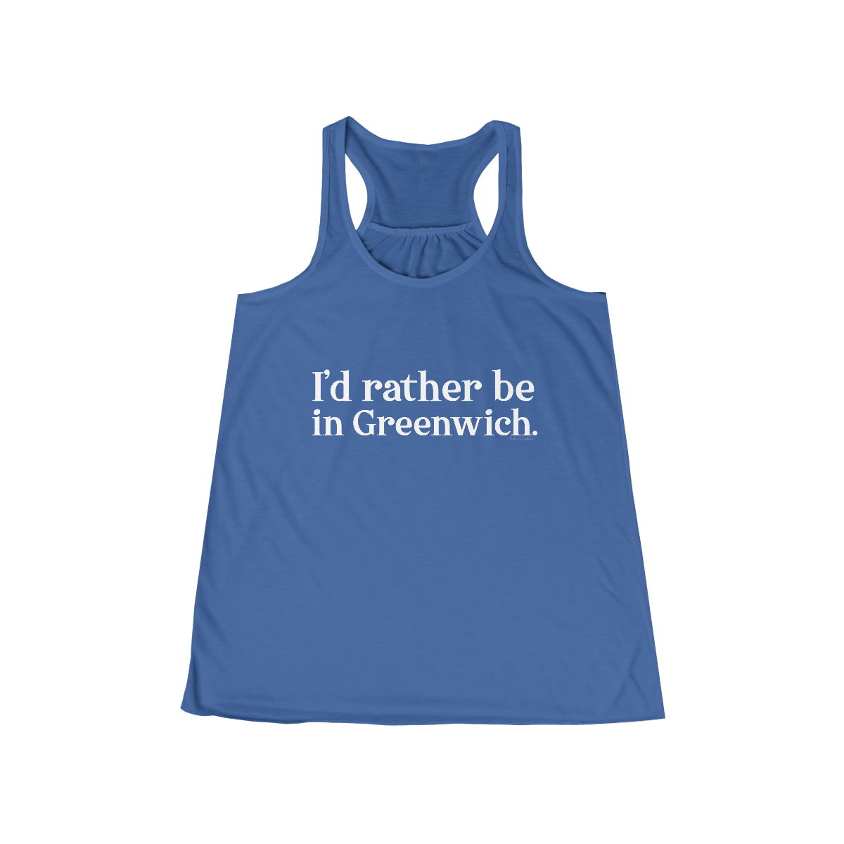 greenwich ct / connecticut womens tank top shirt 