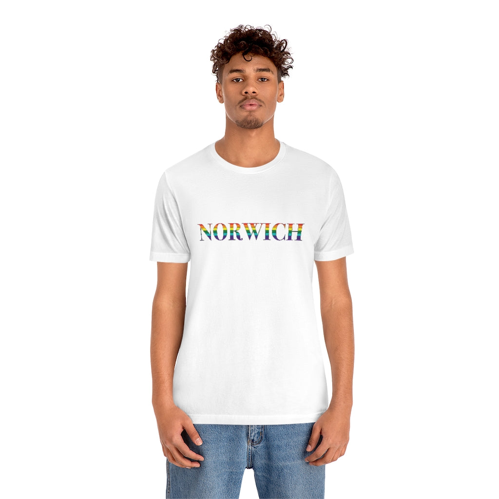 Norwich Rainbow Unisex Jersey Short Sleeve Tee