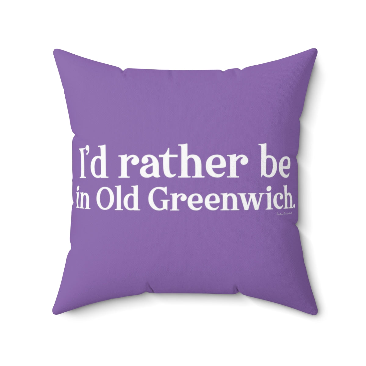 greenwich ct / connecticut pillow and home decor 