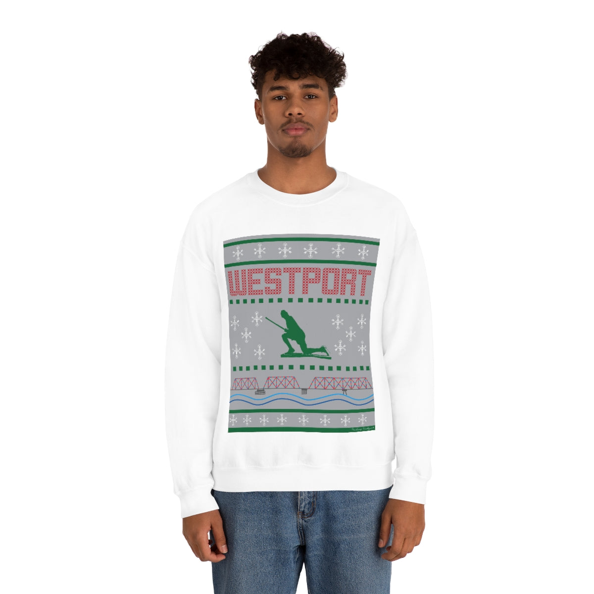 Westport Ugly Holiday Unisex Heavy Blend™ Crewneck Sweatshirt