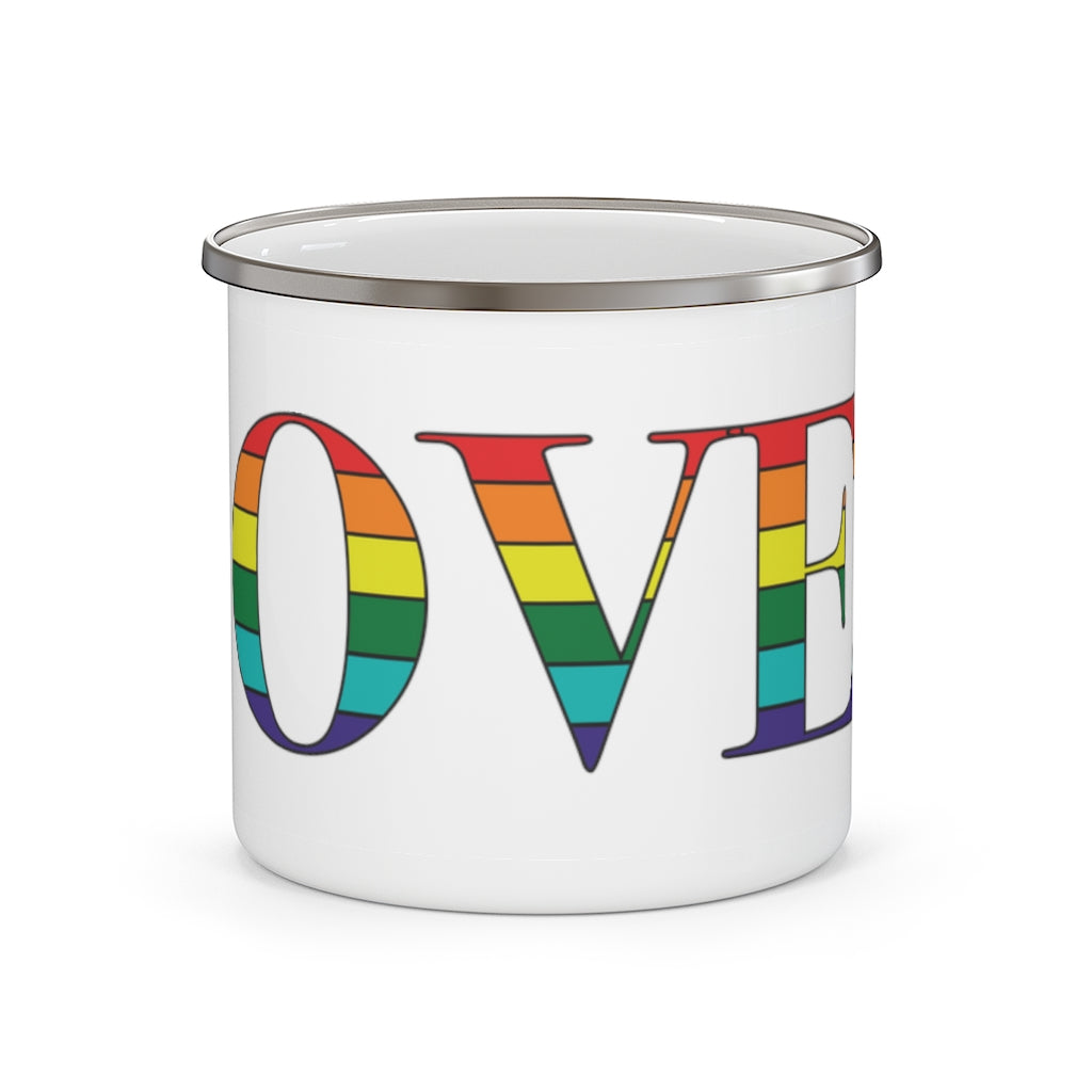 Dover Rainbow Enamel Camping Mug