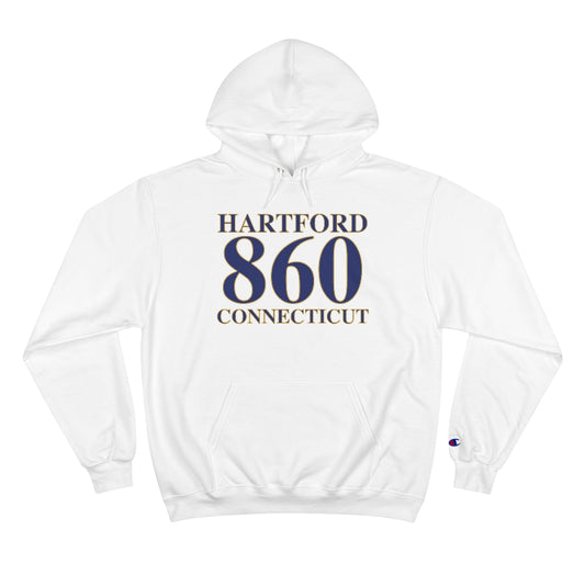 Hartford 860 Connecticut Champion Hoodie 860 Hartford Collection. Inspired by the Connecticut flag and the 860! Show off for your pride for Connecticut and Hartford!   Proceeds of this collection go to help build Finding Connecticut’s website and brand. • Free USA shipping   Click here to go to our home page 