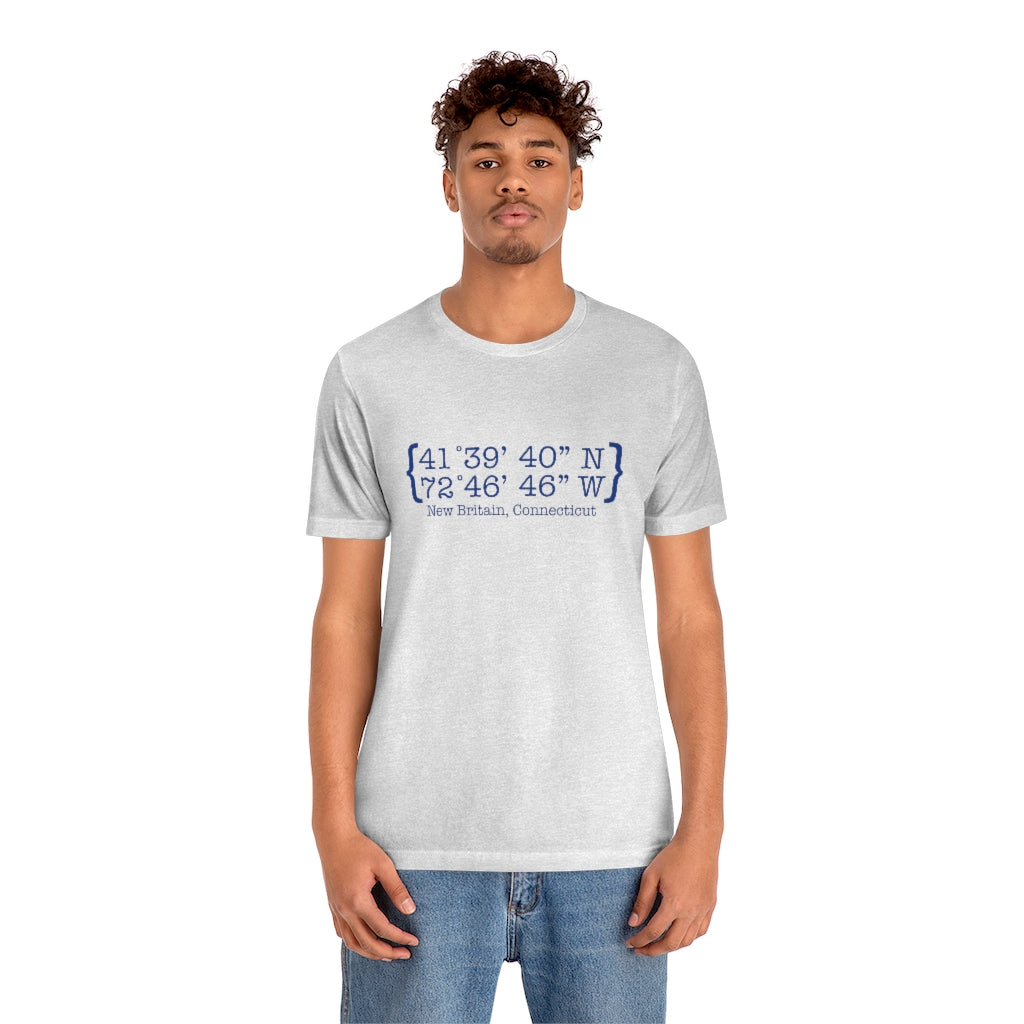 New Britain Coordinates Unisex Jersey Short Sleeve Tee